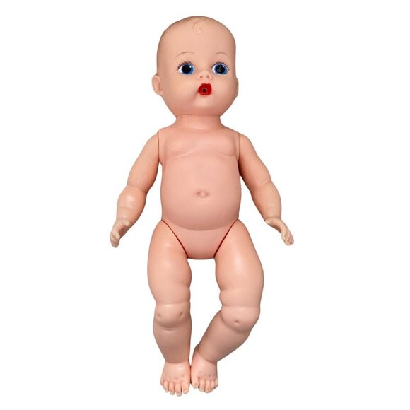 Vintage 1950s Vogue Ginette Baby Doll 8” Soft Vinyl Jointed Limbs Collectible - Picture 2 of 5